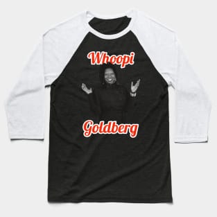 Whoopi Goldberg Baseball T-Shirt